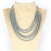 Western Glass Pearl Beads Necklace