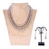 Western Multi Layer Pearl Bead Necklace Set