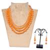 Western Necklace Set with Multi size Beads