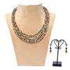 Western Multi color Seed Bead Necklace Set