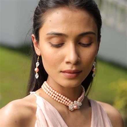 Choker Necklace With Gold Plating