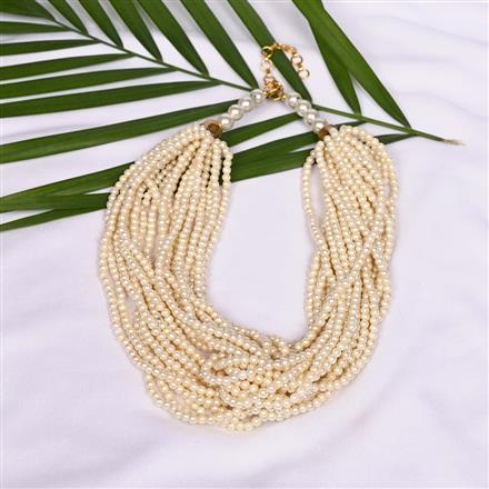 Pearl Necklace,Moti Necklace With Gold Plating