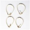 Western Pearl Bead Anklet with Gold plating