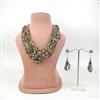 Western Vibrant Tribal Beaded Necklace Set