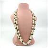 Western Pearl and Emerald Elegance Necklace