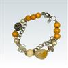 Western Wood And SPS Beads Bracelet