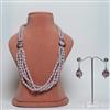 Western Soft Lilac Serenity Beaded Necklace Set
