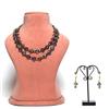 Western Iridescent Aurora Necklace & Earrings Set