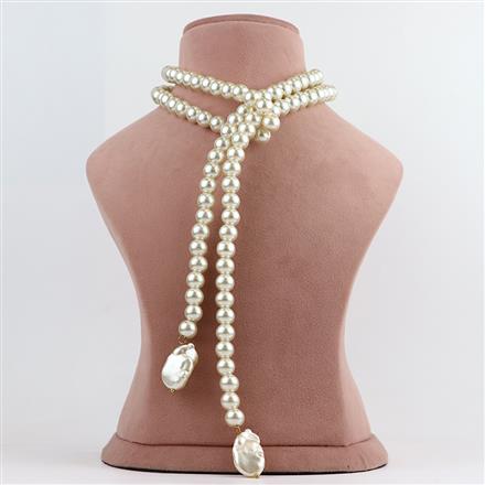 Western Classic Multi Strand Cream Pearl Necklace and Earring Set