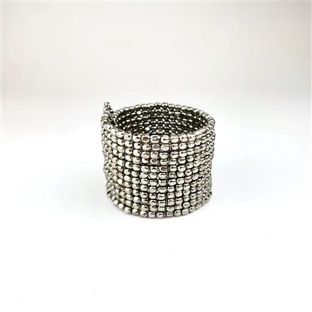 Western Multi Layer Metal Bead Bracelet