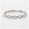 Western Anti Tarnish Steel Kada With Rhodium Plating