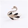 Western Birds Brooch With Gold Plating