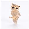 Western Birds Brooch With Gold Plating