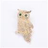 Western Birds Brooch With Gold Plating