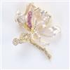 Western Trendy Brooch With Gold Plating