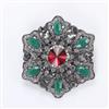 Western Trendy Brooch With Rhodium Plating