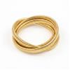 Western Stretchable Bracelet With Gold Plating
