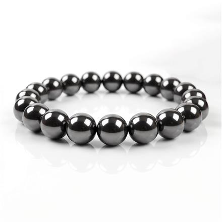 Western Unisex Stretchable Bracelet With Black Plating