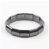 Western Unisex Stretchable Bracelet With Black Plating