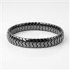 Western Unisex Stretchable Bracelet With Black Plating