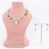 Western Pearl Necklace With Gold Plating