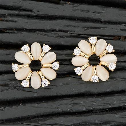 WESTERN MONALISA STONE EARRING