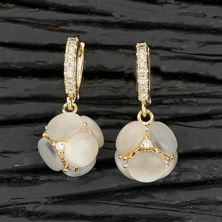 WESTERN MONALISA STONE EARRING