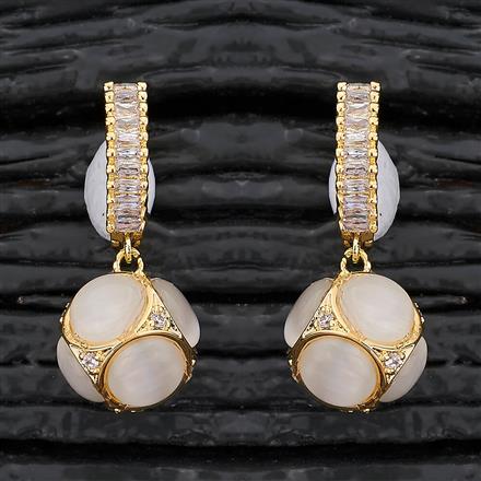 WESTERN MONALISA STONE EARRING