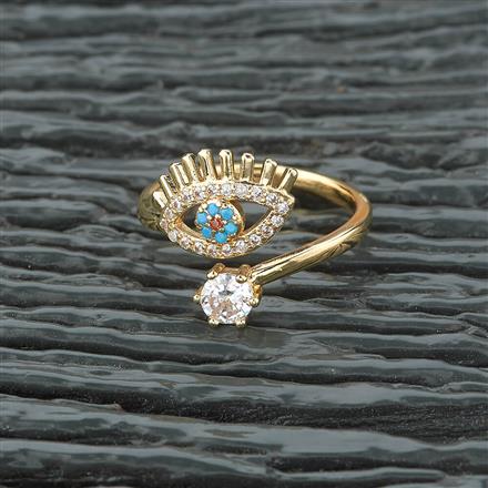 Western Evil Eye Ring