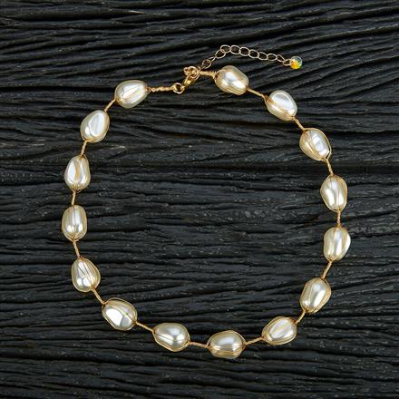 Western Short Necklace with Gold plating