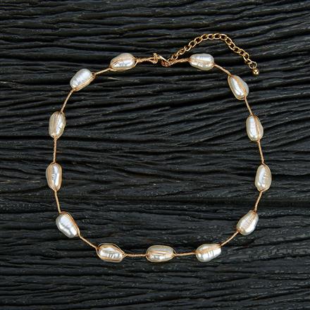 Western Short Necklace with Gold plating