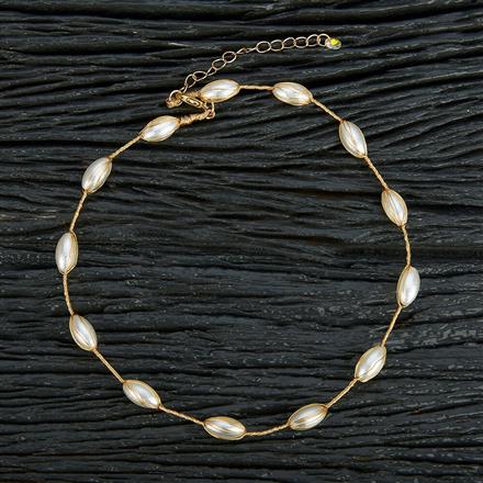 Western Moti Necklace with Gold plating