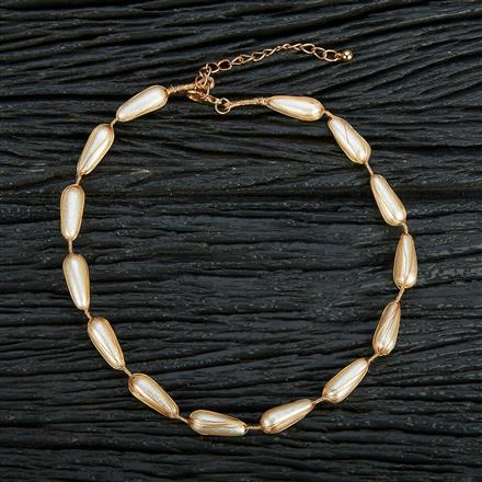 Western Pearl Necklace with Gold plating