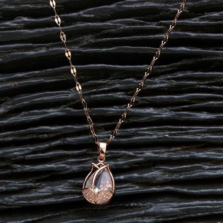 Western Classic Chain Pendant With Rose Gold Plating