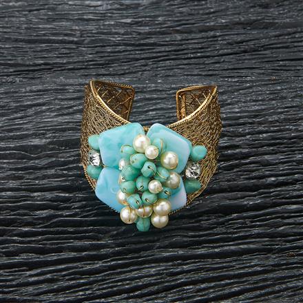 Western Fancy Kada With Mehndi Plating