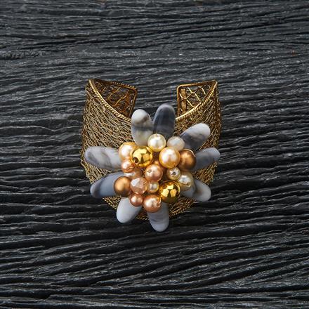 Western Fancy Kada With Mehndi Plating