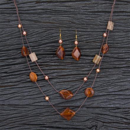 Western Fancy Necklace With Gold Plating