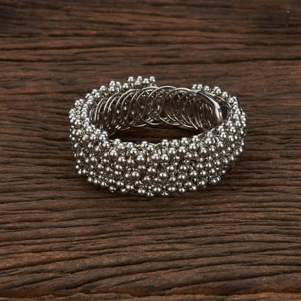 Western Adjustable Bracelet With Oxidised Plating