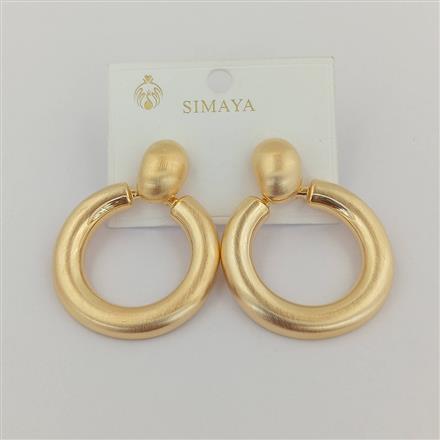Western Classic Earring With Gold Plating