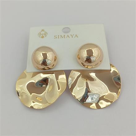 Western Classic Earring With Gold Plating