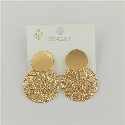 Western Classic Earring With Gold Plating