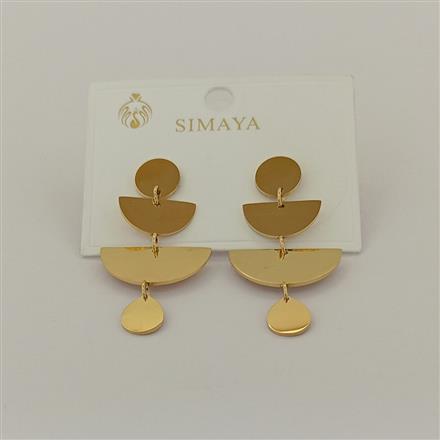 Western Classic Earring With Gold Plating