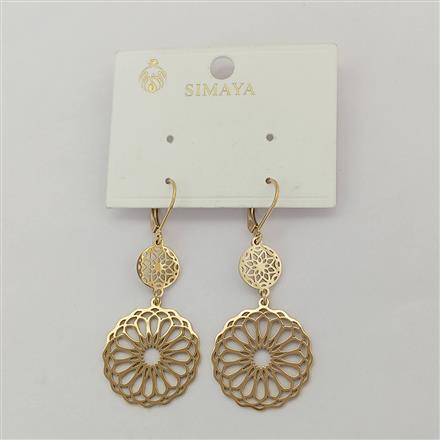 Western Classic Earring With Gold Plating
