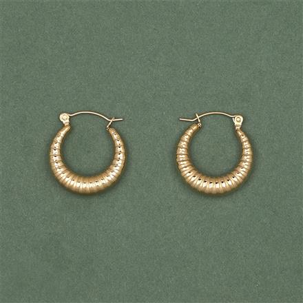 Steel Anti Tarnish Hoops