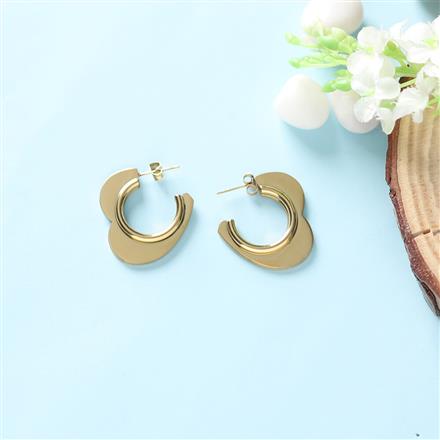 Steel Anti Tarnish Hoops