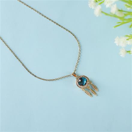 Western Anti Tarnish Steel Chain Pendant