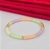 Western Stretchable Bracelet with Gold Plating