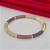 Western Stretchable Bracelet with Gold Plating