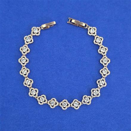 Western Openable Bracelet With Rose Gold Plating Gold Plating