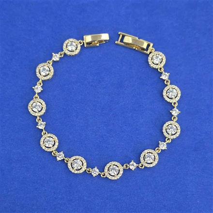 Western Openable Bracelet With Rose Gold Plating Gold Plating Rhodium Plating